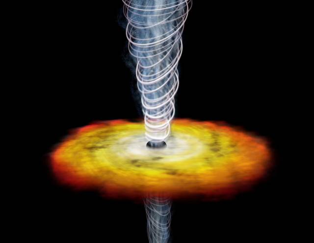 Černé díry jsou objekty ve stavu gravitačního kolapsu. Jejich gravitace má takovou sílu, že pohltí vše a neunikne z ní nejen žádná částice hmoty, ale ani světlo. Už v roce 1783 přišel anglický astronom John Michell s teorií existence tělesa, ze kterého by nemělo unikat světlo.