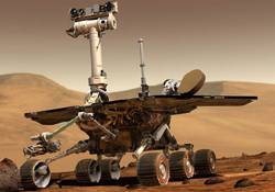 Robot Opportunity narazil při své cestě po Marsu na podivný předmět. Podle prvních údajů, které mají experti z NASA k dispozici, se pravděpodobně jedná o meteorit.
