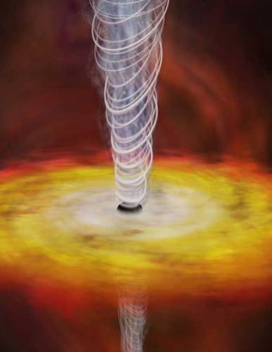 Podle nejnovějších objevů není černá díra tak úplně černá. Nejenže vyzařuje světlo, ale je navíc ve svém výkonu neuvěřitelně úsporná a efektivní.