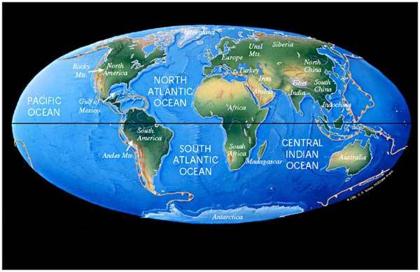 Jen těžko lze se stoprocentní jistotou odhadovat, jak bude vypadat rozložení kontinentů na Zemi ve vzdálené budoucnosti.
