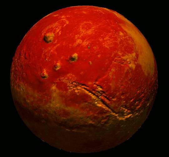 Geologové a astronomové měli dlouho za to, že rudá barva planety Mars musí mít něco do činění s vodou, která se v jeho atmosféře vyskytuje. Dánští vědci však nedávno přišli s teorií, podle níž se na typickém zbarvení Marsu nemusela voda vůbec podílet. 