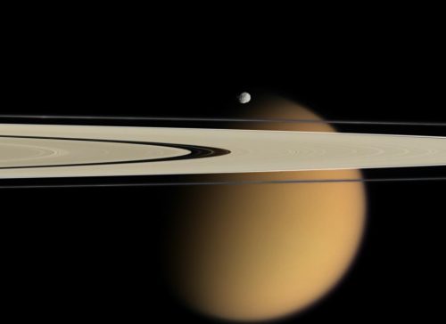 Titan Beyond the Rings