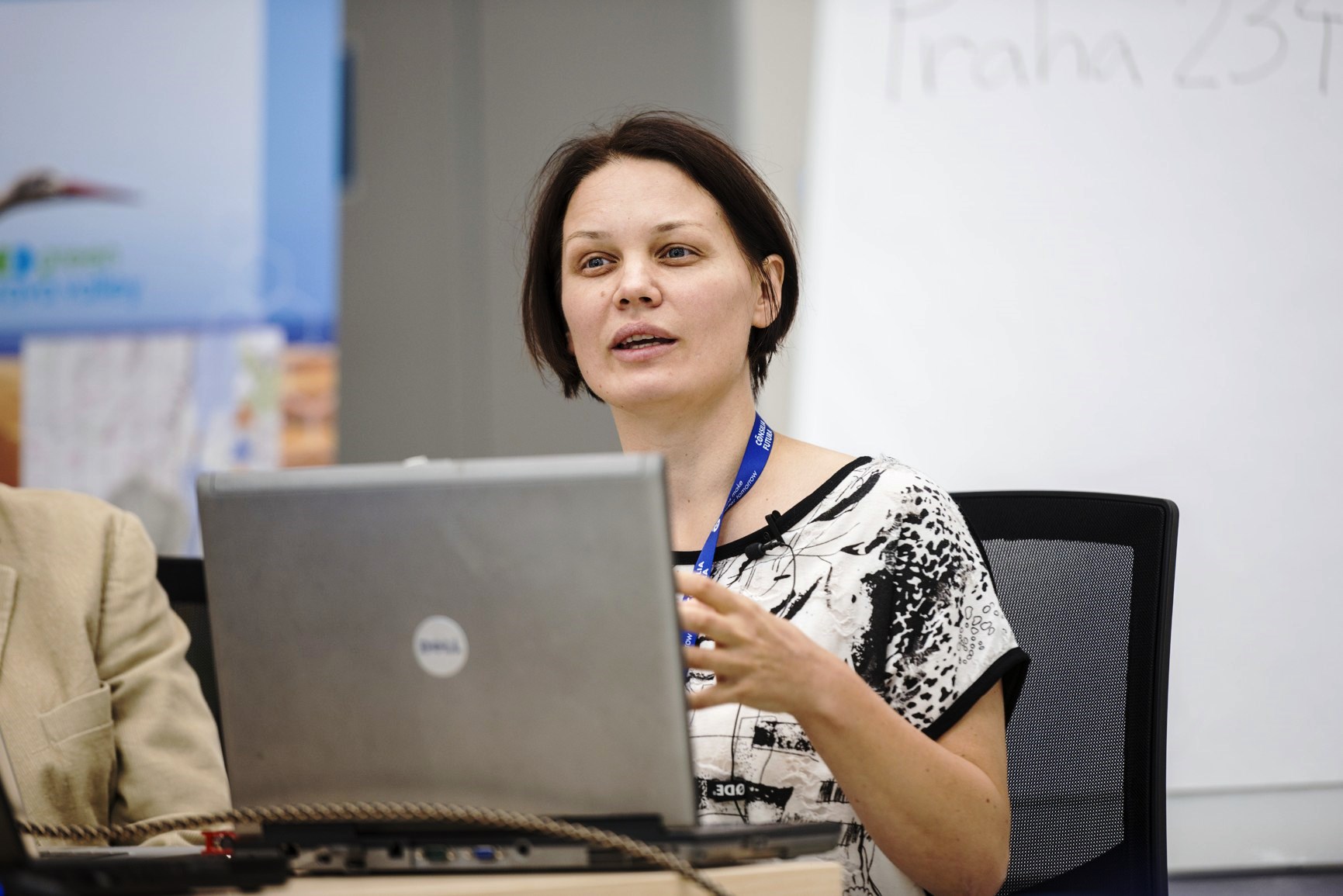 Summitu se účastnila i Dr. Anastassia M. Makarieva z Petersburg Nuclear Physics Institute, spoluobjevitelka přírodního jevu biotické pumpy.