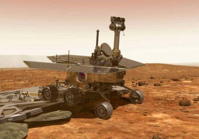 Americký pojízdný robot Opportunity na Marsu v těchto dnech překonal překážku v podobě písečné duny, která ho více než měsíc brzdila v jeho práci.