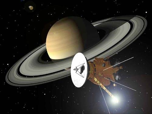 Sonda Cassini, která operuje v prostoru okolo Saturnu, objevila další z měsíců této planety.