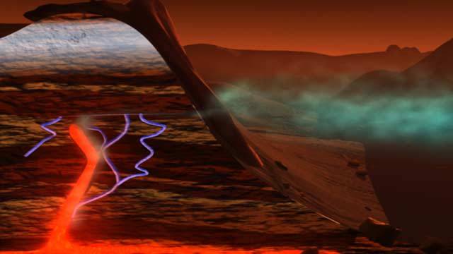 Když bylo začátkem letošního roku v atmosféře Marsu zjištěno nemalé množství metanu, některá zahraniční média okamžitě přišla s tvrzením, že tímto objevem je definitivně potvrzen život na rudé planetě. Vždyť přece metan produkují živé organismy. Realita je však pravděpodobně mnohem prozaičtější. Metan se v atmosféře skutečně objevuje, ale jeho původ zřejmě s případným životem na Marsu nesouvisí.