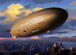 OBRAZEM: Příběh vzducholodi Hindenburg