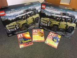 Vyhlášení vítězů SOUTĚŽE o Lego Land Rover Defender!