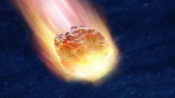 Zmizení magnetismu z míst, kam dopadl meteorit
