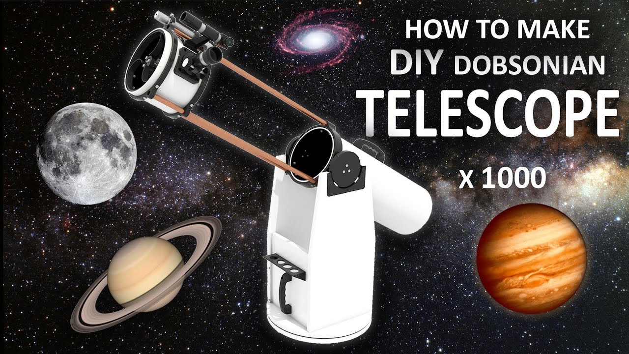 Jak si doma vyrobit teleskop?