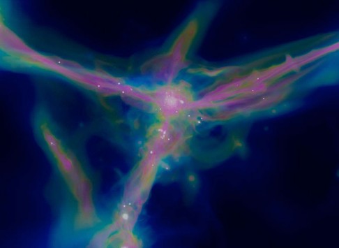 Analýza plynu z raného vesmíru