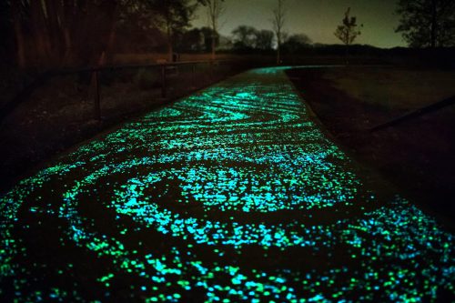 Glowing-Bike-Path
