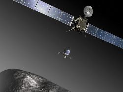 Sonda Rosetta ukázala změny na povrchu komety