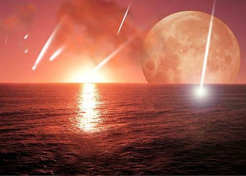 Asteroidy bombardovaly Zemi déle