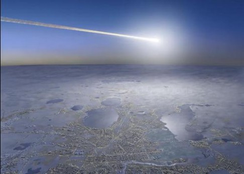 Kus Čeljabinského meteoru vyloven
