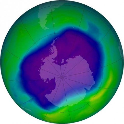 Ozonová díra a australské povodně